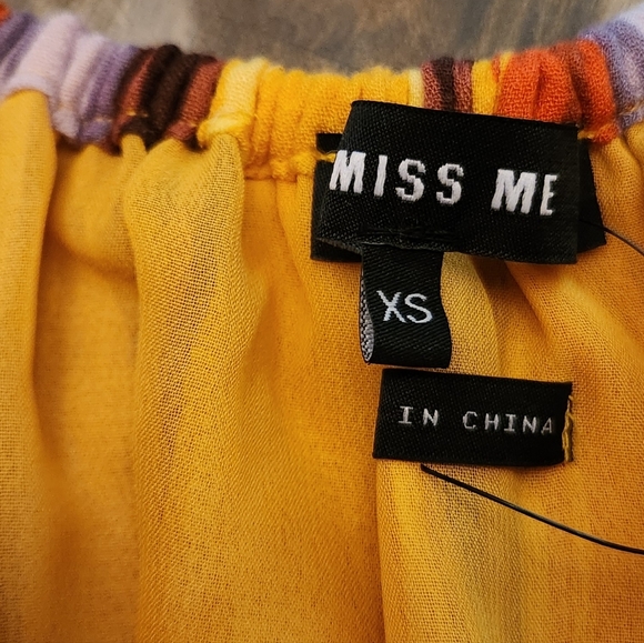 Miss Me striped shirt - Picture 2 of 2